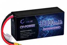 High Energy Density Solid State Battery 6S 21.9V 36Ah